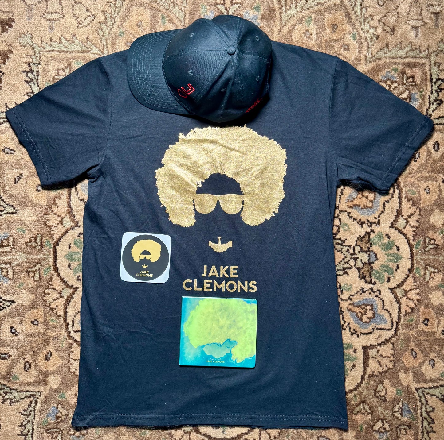 Fear & Love CD Package - 10% OFF Package "Jake Gold" T, Embroidered Hat, "Fear & Love" CD, Sticker (Copy) (Copy)