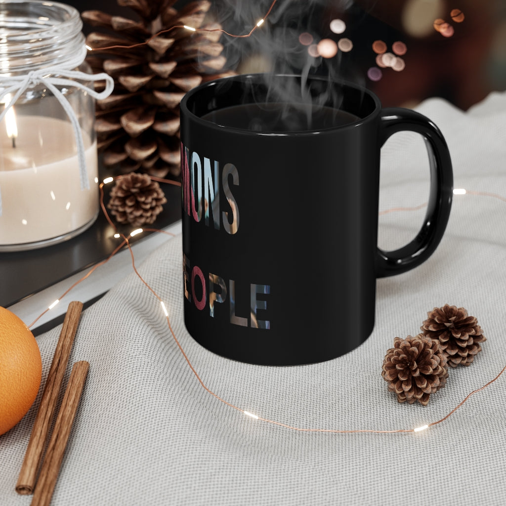 11oz "We The People" Black Mug