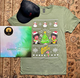 “Christmas Time  With Jake” Embracing Light VINYL Package - 10% OFF  Package T-Shirt, Embroidered Hat, 180 gm Vinyl, Sticker